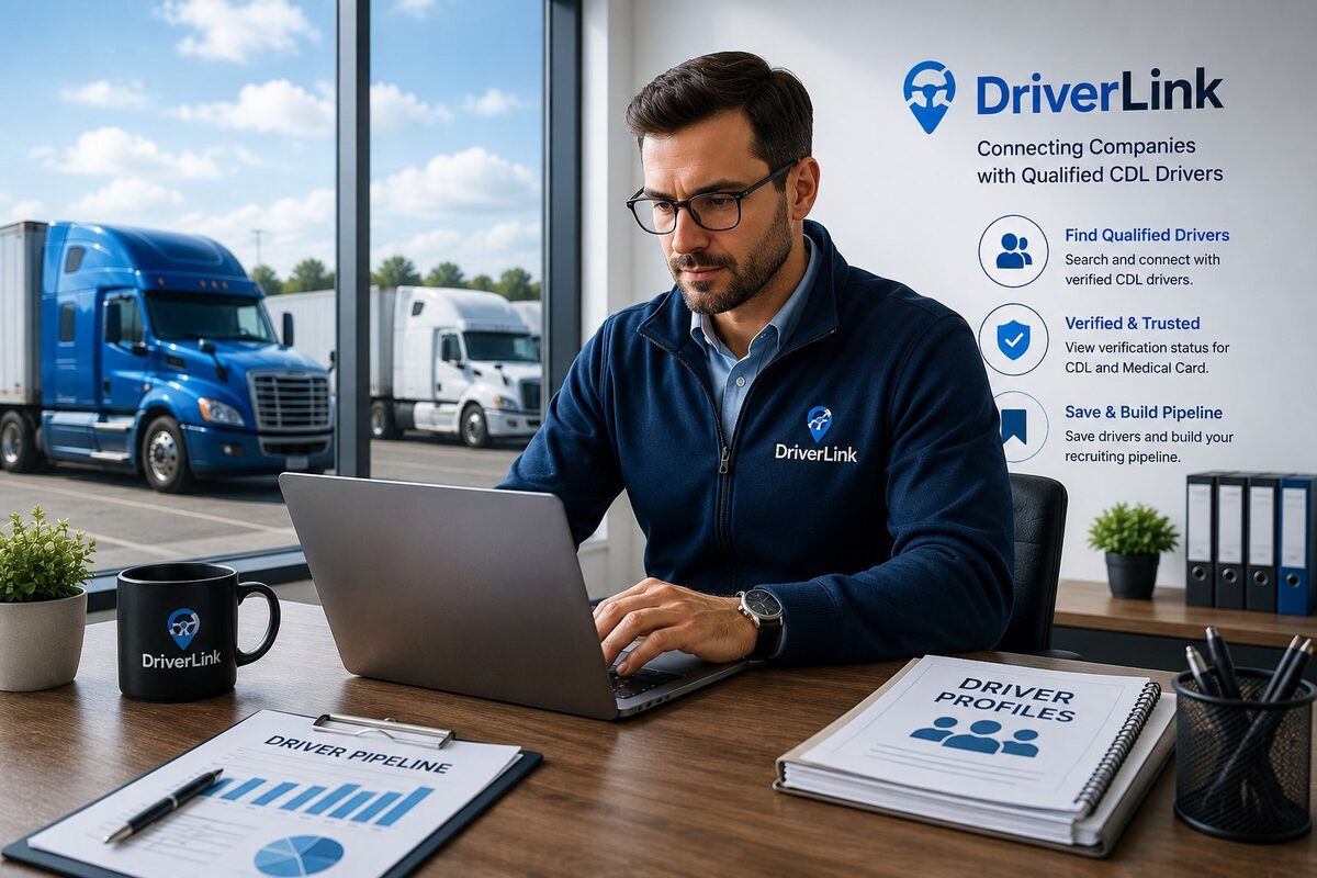 Trucking company manager